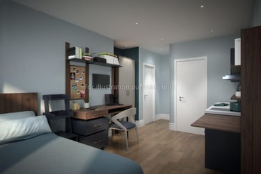 1 bed studio, 168 Corporation Street, City Centre, Birmingham, B46RP - Image 3